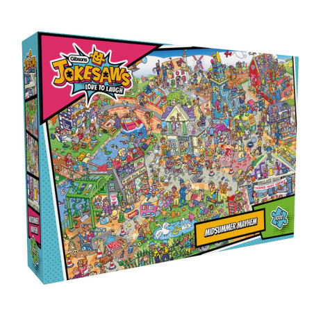 Gibsons 1000 pcs Jigsaw Puzzle   Jokesaws: Misummer Mayhem