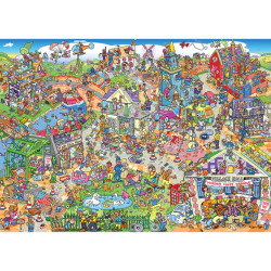 Gibsons 1000 pcs Jigsaw Puzzle   Jokesaws: Misummer Mayhem