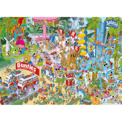 Gibsons 1000 pcs Jigsaw Puzzle   Jokesaws: Trouble in Paradise
