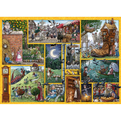 Gibsons 1000 pcs Jigsaw Puzzle   Nursery Rhymes Through Time