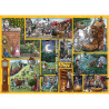 Gibsons 1000 pcs Jigsaw Puzzle   Nursery Rhymes Through Time