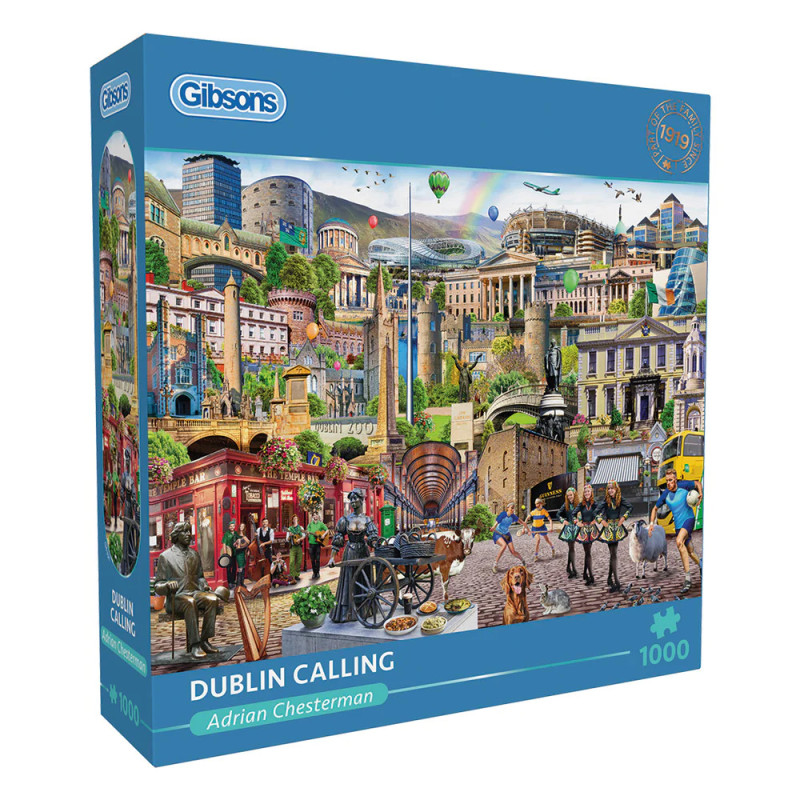 Gibsons 1000 pcs Jigsaw Puzzle   Dublin Calling