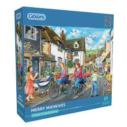 Gibsons 1000 pcs Jigsaw Puzzle   Merry Midwives