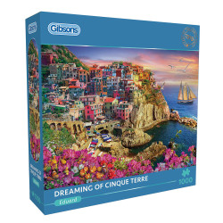 Gibsons 1000 pcs Jigsaw Puzzle   Dreaming of Cinque Terre