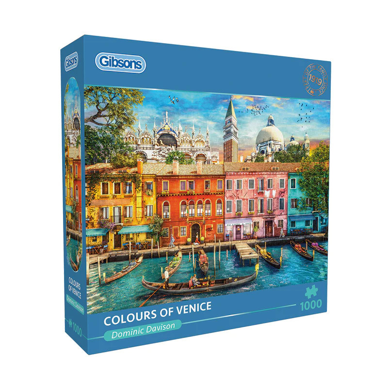 Gibsons 1000 pcs Jigsaw Puzzle Colours of Venice