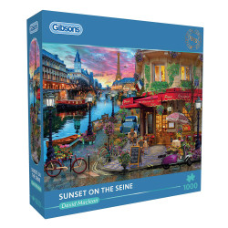 Gibsons 1000 pcs Jigsaw Puzzle Sunset on the Seine