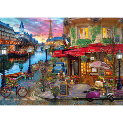 Gibsons 1000 pcs Jigsaw Puzzle Sunset on the Seine