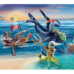 Playmobil Pirates Battle against the Giant Octopus 71419
