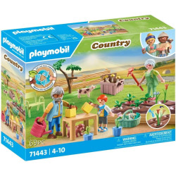 Playmobil Farm Vegetable garden with grandparents  71443