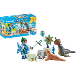 Playmobil Zoo Animal Feeding  71448