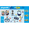 Playmobil 71450 My Life: Researchers with Robots, science-themed party in the lab