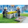 Playmobil Firefighter with air pillow 71465