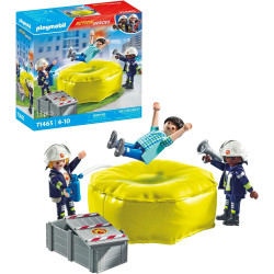 Playmobil Firefighter with air pillow 71465