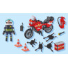 Playmobil 71466 Action Heroes: Motorcycle & Oil Spill Incident