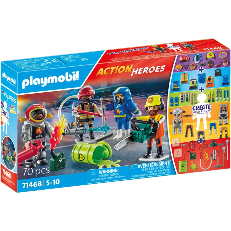 Playmobil My Figures Fire Brigade 71468 Playmobil My Figures Fire Brigade 71468