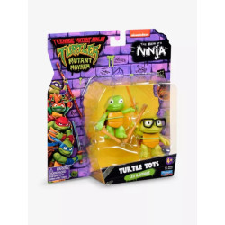 Mutant Mayhem Turtle Tots Leonardo and Donatello toy figurines 8.5cm