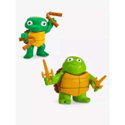 Mutant Mayhem Turtle Tots Michelangelo and Raphael toy figurines 8.5cm
