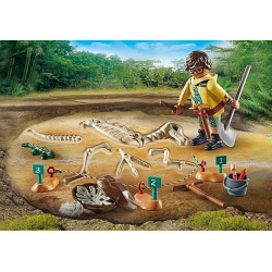 Playmobil Archaeological dig with dinosaur skeleton  71527