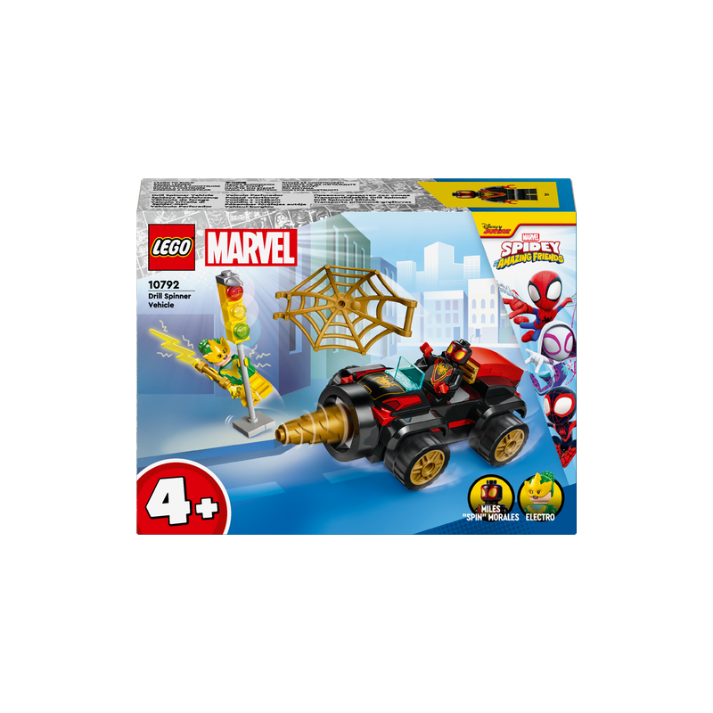 LEGO Marvel Spidey and his Amazing Friends Drill Spinner Vehicle 10792