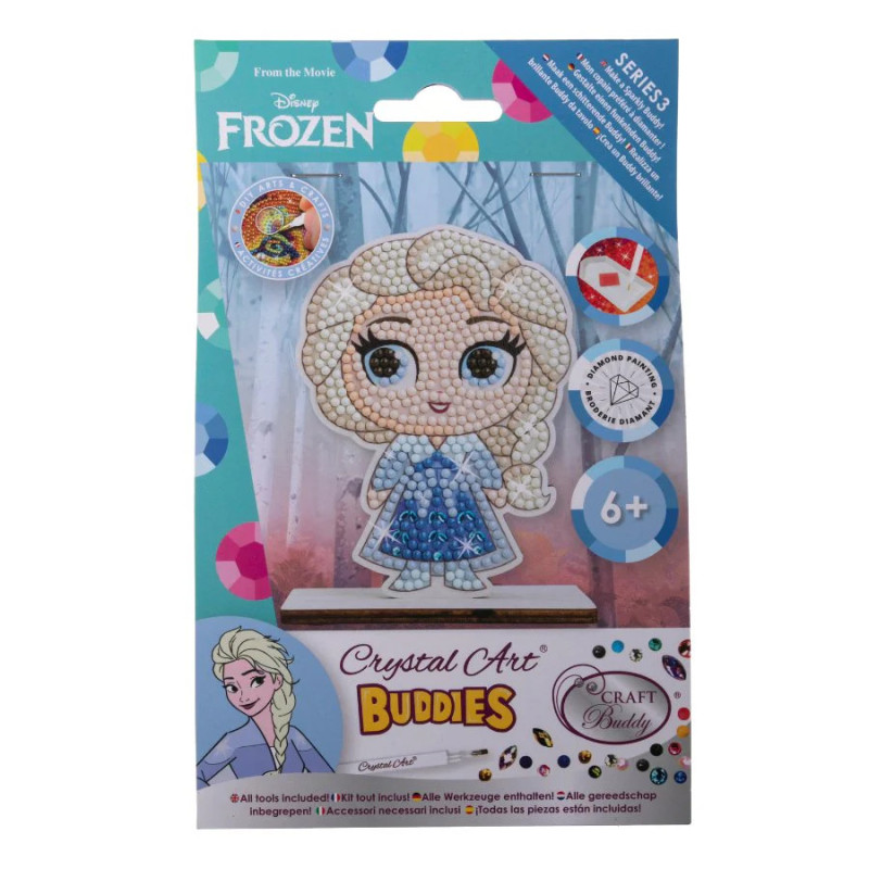 FROZEN ELSA CRYSTAL ART Disney BUDDIES  SERIES 3