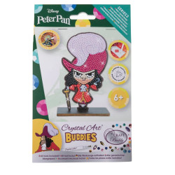 CAPTAIN HOOK CRYSTAL ART Disney BUDDIES  SERIES 3