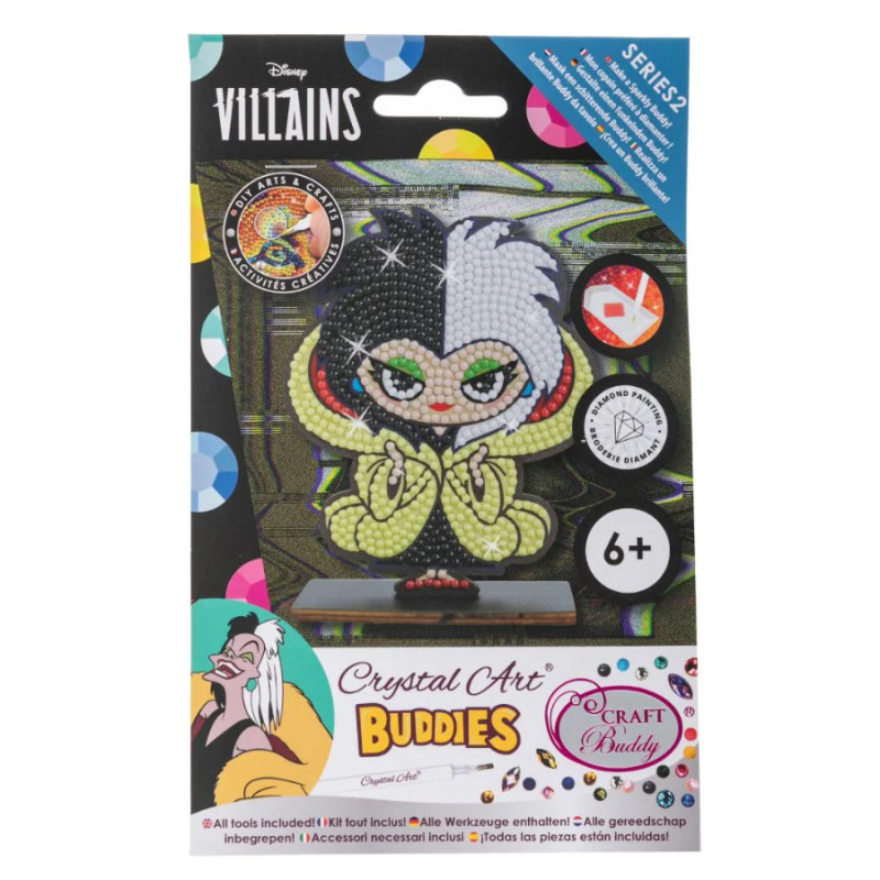 CRUELLA CRYSTAL ART BUDDIES DISNEY SERIES 2 CRUELLA CRYSTAL ART BUDDIES DISNEY SERIES 2
