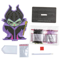 MALEFICENT CRYSTAL ART BUDDIES DISNEY SERIES 2