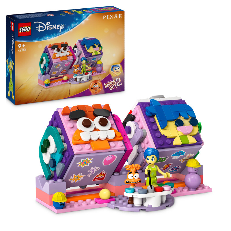 LEGO  Disney Pixar Inside Out 2 Mood Cubes Playset 43248