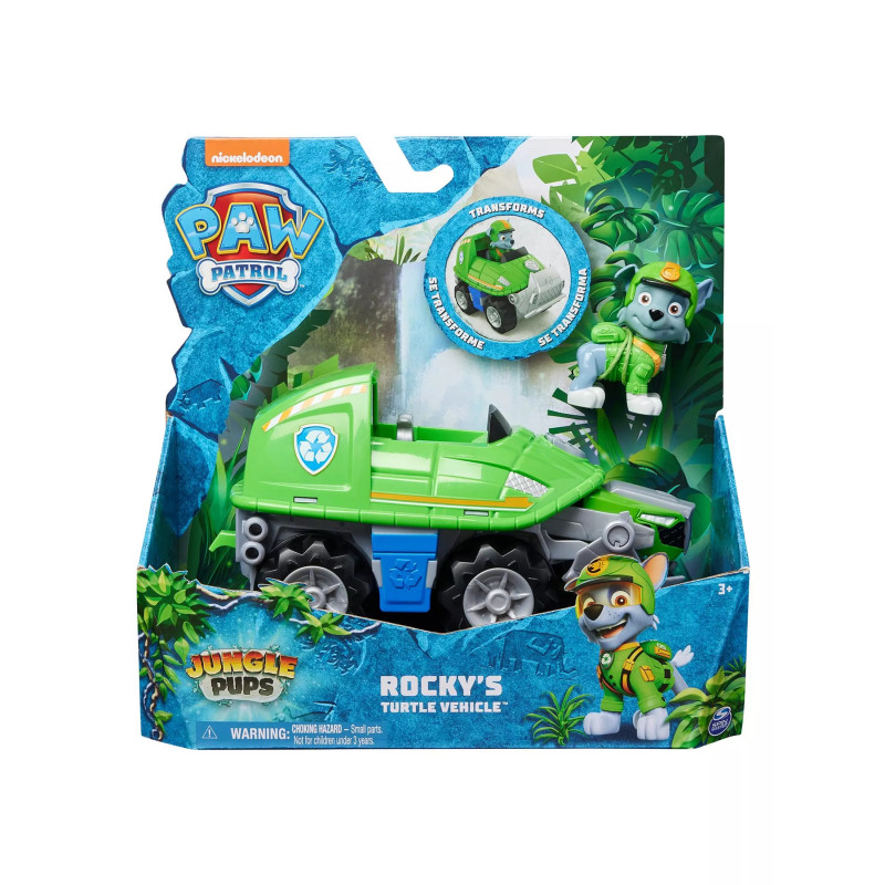 Paw Patrol Jungle Pups Vehicle - Rocky