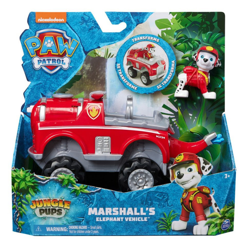 Paw Patrol Jungle Pups Vehicle - Marshall