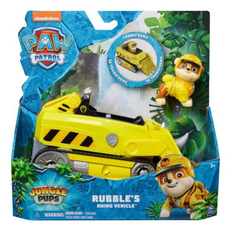 Paw Patrol Jungle Pups Vehicle - Rubble