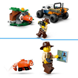 LEGO City Jungle Explorer ATV Red Panda Mission Set 60424