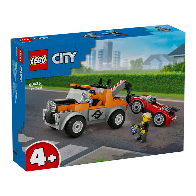 LEGO City Tow Truck and Sports Car Repair Toy Set 60435 LEGO City Tow Truck and Sports Car Repair Toy Set 60435