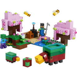 LEGO Minecraft The Cherry Blossom Garden Building Toy 21260