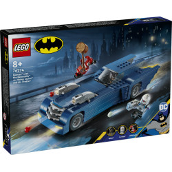 LEGO DC Batman with the Batmobile vs. Harley Quinn & Mr. Freeze, Car Toy, Super-Hero Vehicle Set