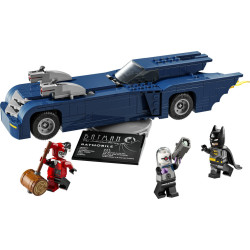 LEGO DC Batman with the Batmobile vs. Harley Quinn & Mr. Freeze, Car Toy, Super-Hero Vehicle Set