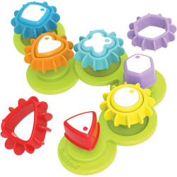 Yookidoo Bath Toys Shape N’ Spin Gear Sorter