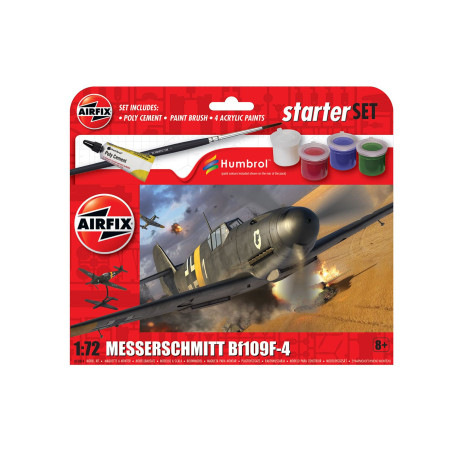 Airfix  A55014 Starter Set - Messerschmitt Bf109F-4