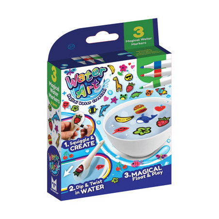 Water Art Magical Water Markers - 3 Pen Pack