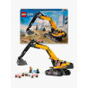 LEGO City Yellow Construction Excavator Digger Toy Set 60420