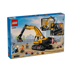 LEGO City Yellow Construction Excavator Digger Toy Set 60420
