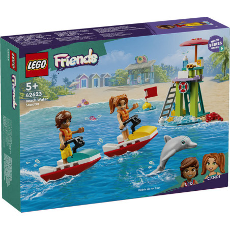 LEGO Friends Beach Water Scooter Toy Mini-Doll Set 42623