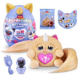Rainbocorns Kittycorn Surprise Series 3 by ZURU Collectible Plush Toy Stuffed Animal Surprise Eggs Random Pick