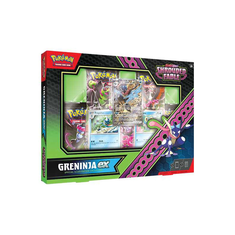 Pokémon TCG: Scarlet & Violet 6.5 - Shrouded Fable EX Special Collection Greninja Ex  1 per customer