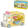 Sylvanian Families 5744 Rainbow Fun Nursery Bus
