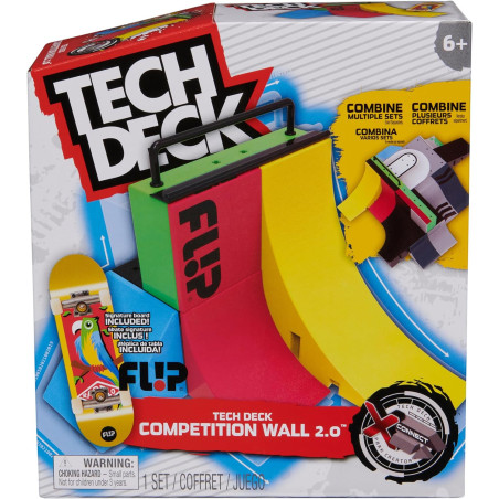 Tech Deck Competition Wall 2.0 X-Connect Park Creator Customisable and Buildable Ramp Set