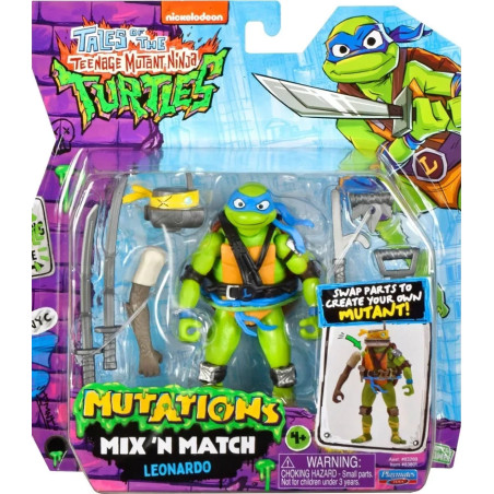 Tales of Teenage Mutant Ninja Turtles: Mutations Mix and Match 4.5-Inch Leonardo
