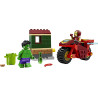 LEGO Marvel Iron Man with Bike and The Hulk Set 76287