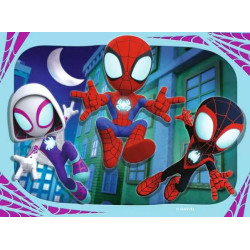 Spidey & His Amazing Friends 4 in a Box - 12 + 16 + 20 + 24 Pieces Ravensburger Puzzle