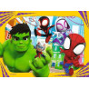 Spidey & His Amazing Friends 4 in a Box - 12 + 16 + 20 + 24 Pieces Ravensburger Puzzle